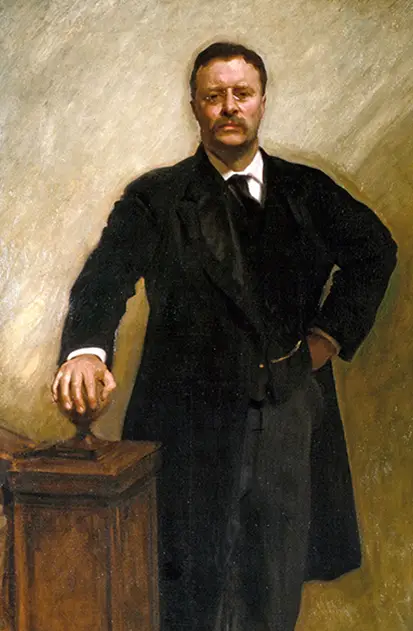 Theodore Roosevelt Portrait John Singer Sargent